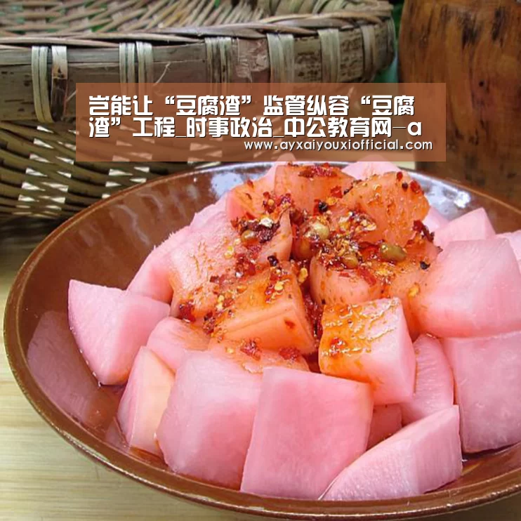 岂能让“豆腐渣”监管纵容“豆腐渣”工程_时事政治_中公教育网-ayx(图4)